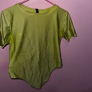 Lime Green Women's Top